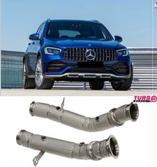 Downpipe TurboWorks Mercedes Benz AMG C43 GLC43 E43 E400 W205