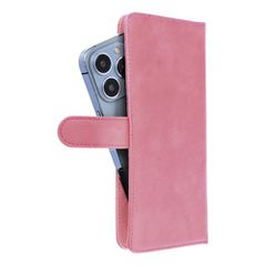 Θήκη Book Universal Common size L for iPhone 6 Plus / 7 Plus / 8 Plus / XS Max / 11 Pro Max / Samsung S20 FE / S21 FE / S10 Plus / A10 / A32 / A54 / Xiaomi 12 Lite / Huawei P30 Pro Pink