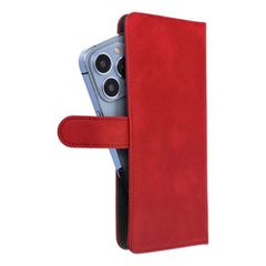 Θήκη Book Universal Common size L for iPhone 6 Plus / 7 Plus / 8 Plus / XS Max / 11 Pro Max / Samsung S20 FE / S21 FE / S10 Plus / A10 / A32 / A54 / Xiaomi 12 Lite / Huawei P30 Pro Red