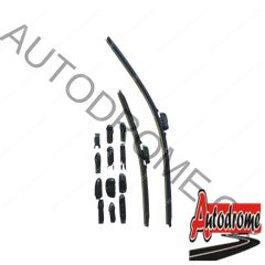 Υαλοκαθαριστήρες σετ 2τμχ για Renault Fluence 2009-2016 Οδηγού - Συνοδηγού