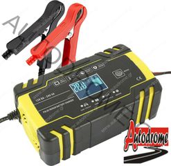 ΙΔΑΝΙΚΟΣ Φορτιστής Μπαταρίας 12V/24V με Pulse Repair & LCD Οθόνη