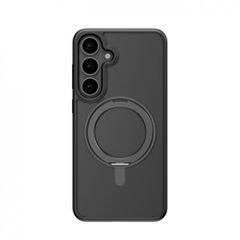 Θήκη Rock Rotating Stand Soft Touch Series Magnetic Case For Samsung Galaxy S25+ Plus 5G S938 Black