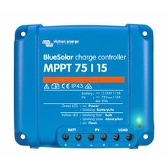 Victron BlueSolar MPPT 75/15 Ρυθμιστής Φόρτισης Ηλιακών Συστημάτων – SCC010015050R