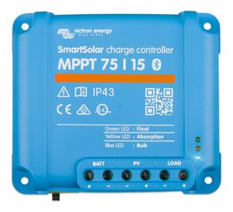 Victron SmartSolar MPPT 75/15 Ρυθμιστής Φόρτισης Ηλιακών Συστημάτων – SCC075015060R