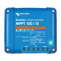 Victron SmartSolar MPPT 100/15 Ρυθμιστής Φόρτισης Ηλιακών Συστημάτων – SCC110015060R