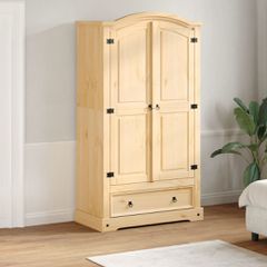 Ντουλάπα Corona 102x52x186 εκ. από Μασίφ Ξύλο Πεύκου 4012156