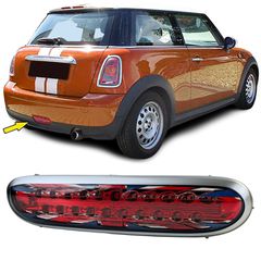 Πίσω φώτα ομίχλης LED κόκκινο μαύρο για Mini R56 R57 Cabrio One Cooper D 06-10