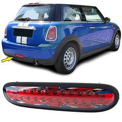 Πίσω φώτα ομίχλης LED κόκκινο μαύρο για Mini R56 R57 Cabrio One Cooper D 06-10
