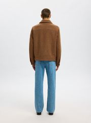 Selected Jakob Ανδρικό Wool Blend Jacket 16098263-thumb-3