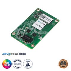 A5S-PLUS Receiving Card για Οθόνες LED Video Wall με Loading Capacity σε Pixel 512 x 384px - Gigabit Network Ethernet Input & Output Ports - DC 5V IP20 - Μ7 x Π4.5 x Υ0.8cm - 2 Χρόνια Εγγύηση