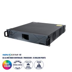 Novastar H2 All in One Processor & Video Controller 4K για Οθόνες LED Video Wall 13 million pixel Max W10752px/Max H10752px - Input Signal W3840 x H2160@60Hz - 20 Gigabit Ethernet Output Port - AC 220