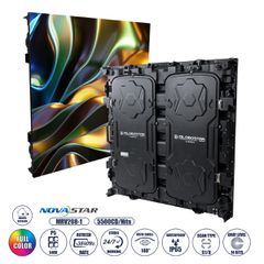 Οθόνη Video Wall P5 Καμπίνα 96x96cm LED 280W 3840Hz 40000 Dots ≥5500cd/ Nits AC 220-240V Εξωτερικού Χώρου IP65 Full Color S1/8 14Bits - Κάρτα NovaStar MRV412 - Kinglight SMD2727 & CZCL Driver - Μ96 x