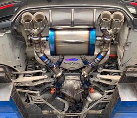 BMW Titanium Exhaust SPITHAS  100% Χειροποίητη Με Κλαπέτα & App Control