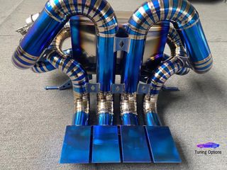 LAMBORGHINI Titanium Exhaust SPITHAS  100% Χειροποίητη Με Κλαπέτα & App Control