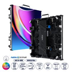 GLOBOSTAR® CRYSTALPIX 41039 Κυρτή Οθόνη Video Wall P1.95 GOB Καμπίνα 50x50cm LED 160W 3840Hz 65536 Dots ≥800cd/ Nits AC 220-240V Εσωτερικού Χώρου IP31 Full Color S1/32 14Bits - Κάρτα NovaStar A8S-N+H