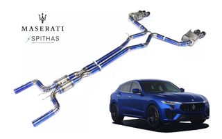 MASERATI Titanium Exhaust SPITHAS  100% Χειροποίητη Με Κλαπέτα & App Control