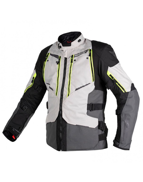 Nordcode Odyssey 4Season Jacket Light Grey/Fluo