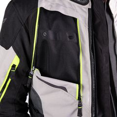 Nordcode Odyssey 4Season Jacket Light Grey/Fluo-thumb-4