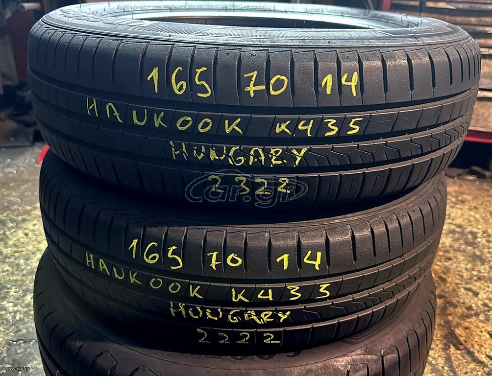 165/70R14 Hankook Μεταχειρ/νά Ελαστικά DOT 2322