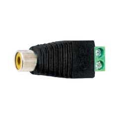 RCA Connector video CV-2085 θηλυκό σε κλέμα για συστήματα CCTV