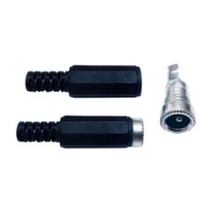 DC Connector CV-DC-09 αρσενικό βύσμα τροφοδοσίας 5,5X2,1mm με πλαστική βάση