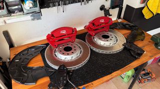 Κιτ φρένων 340Χ30mm Audi S3 8V, CUPRA 5F, GOLF 7 GTI R, OCTAVIA 3 RS, S4 B8