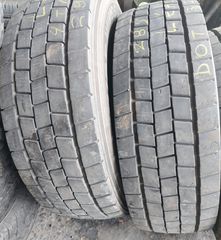 285/70-19.5 Dot 3222 πεντακάθαρα με 85-90% πέλμα! (4τμχ)