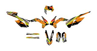 ΣΕΤ ΑΥΤΟΚΟΛΛΗΤΑ ΓΡΑΦΙΚΑ KTM EXC 350cc 13΄ «Red Bull» 1