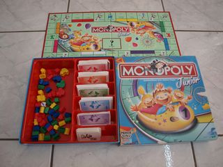 Monopoly Junior (PARKER) επιτραπέζια παιχνίδια για παιδιά