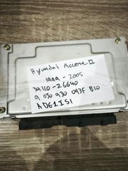 Hyundai Accent II. 39110-26640 (Hyundai/KIA OEM) / 9030930093FB10 (KEFICO) / ADE1I51