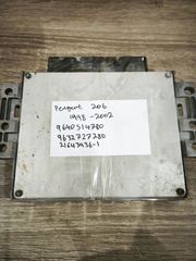 Peugeot 206. 9640514780 (PSA OEM - Etiquette Programme) / 9632727280 (PSA/OEM - HOM: S2000-1) / 21643936-1 (SAGEM) / 6AAEU FD 07 S2000