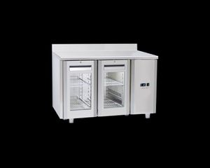 INOXWEB 2027-Πάγκος συντήρησης QRG 2200SG - GN 1/1 (ΑΠΟΜΑΚΡΥΣΜΕΝΗΣ ΣΥΝΔΕΣΗΣ REMOTE/ ΜΕ ΓΥΑΛΙΝΗ ΠΟΡΤΑ) CH-QRG 2200SG