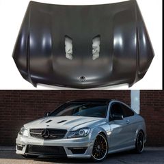 Καπό C63 AMG 507 για Mercedes C-Class (W204 Facelift) (2011-2014) – Αλουμινίου