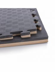 Δάπεδο Προστασίας Puzzle EVA 100x100x2,5 cm – Ξύλο / Μαύρο 36653 Amila-thumb-10