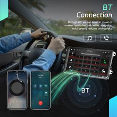 Skoda Fabia (2007-2015) 9" Οθόνη Android Car Radio Navigation | 4GB+64GB | 8-Core | Ασύρματο CarPlay & Aσύρματο Android Auto | GPS | WiFi | EQ | HiFi | FM/RDS-thumb-4