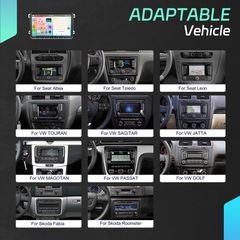 Skoda Fabia (2007-2015) 9" Οθόνη Android Car Radio Navigation | 4GB+64GB | 8-Core | Ασύρματο CarPlay & Aσύρματο Android Auto | GPS | WiFi | EQ | HiFi | FM/RDS-thumb-23