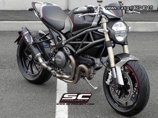 Εξάτμιση Τελικο Sc Project Oval full Carbon Ducati Monster 1100 Evo