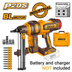 ΝΕΟ ΜΟΝΤΕΛΟ!ΕΠΑΓΓΕΛΜΑΤΙΚΟ ΚΑΡΦΩΤΙΚΟ ΜΠΑΤΑΡΙΑΣ INGCO 20V ΜΠΕΤΟΥ & ΛΑΜΑΡΙΝΑΣ SOLO ΔΥΝΑΜΗ 105J