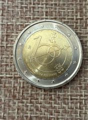 2-euro commemorative coin issued by Italy in 2023 for Italian Air Force