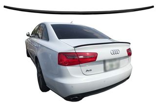 ΑΕΡΟΤΟΜΗ Trunk Spoiler Audi A6 C7 4G 4 Doors (2011-2018) Piano Black