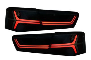 ΦΑΝΑΡΙΑ ΠΙΣΩ Taillights Full LED Audi A6 4G C7 Limousine (2011-2014) Smoke Facelift Design with Sequential Dynamic Turning Lights