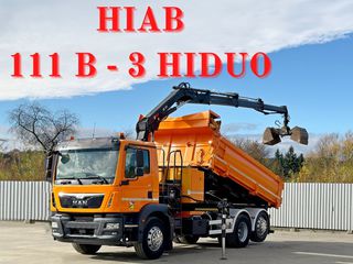Cranes - Trucks With Crane MAN 2016 TGM 26.290 * HIAB 111 B - 3 HIDUO + ραδιόφωνο * TOP '16