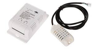 Smart tuya Wi-FI Switch Module with Water temperature / humidity Probe - WTH02S