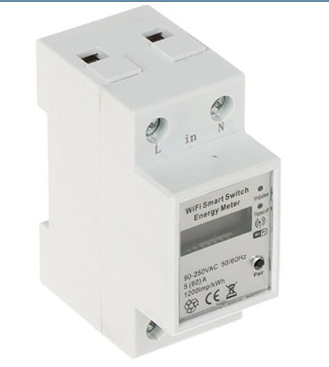 Tuya Smart WiFi Switch Electricity Meter - E01T