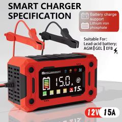 Φορτιστής – Συντηρητής Μπαταρίας 12V-15A