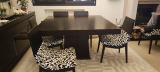 Πωλείται τραπεζαρία με 6 καρέκλες