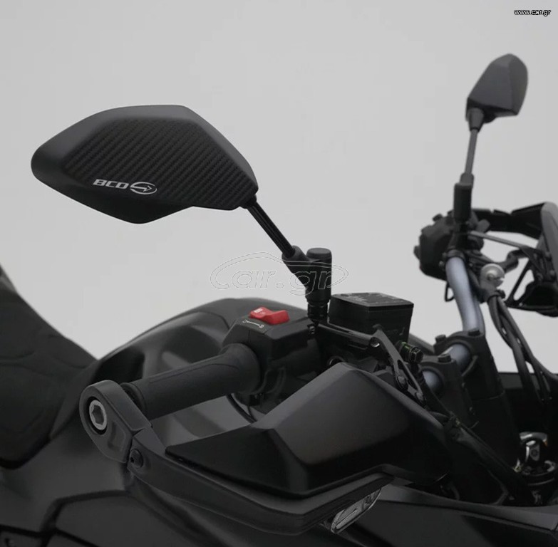 ΚΑΛΥΜΜΑΤΑ ΚΑΘΡΕΠΤΩΝ BCD DESIGN BLACK MATT YAMAHA TRACER 7 /GT 2025