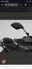 ΚΑΛΥΜΜΑΤΑ ΚΑΘΡΕΠΤΩΝ BCD DESIGN BLACK MATT YAMAHA TRACER 7 /GT 2025-thumb-2