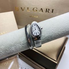 Bvlgari Serpenti Tubogas Silver High Quality Replica Αντιγραφο