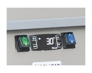 INOXWEB 2027-Πάγκος συντηρησης για λεκανάκια 325χ410 mm SRG 2200 (ΜΕ ΓΥΑΛΙΝΗ ΠΟΡΤΑ) CH-SRG 2200-thumb-1